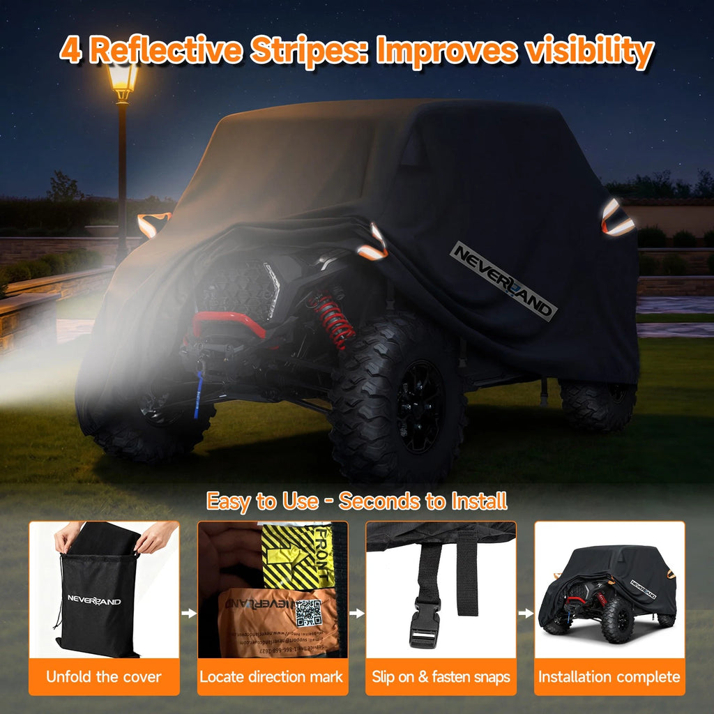 Heavy Duty UTV Cover for Can Am Defender HD5 (2016–2023)