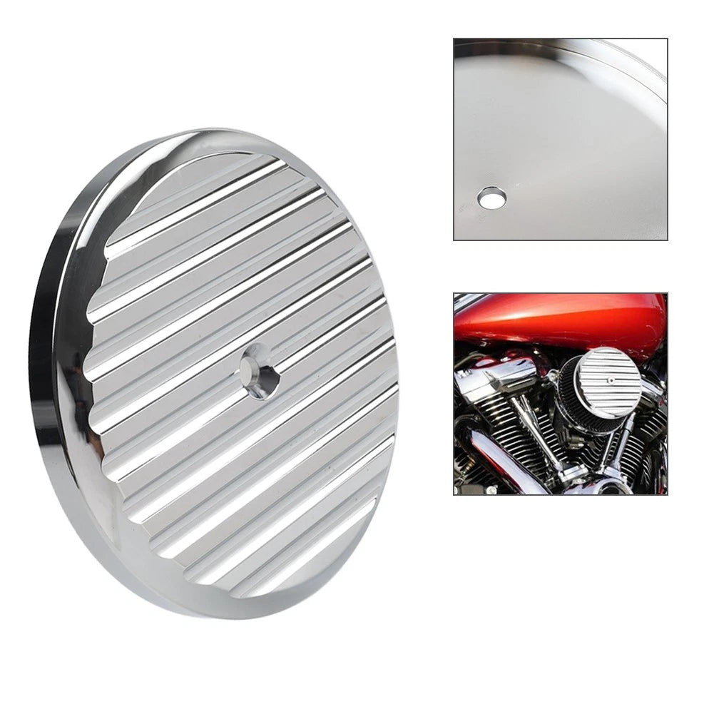 Chrome Stage Air Cleaner Outer Cover for Harley Evolution 1340 (1984–1999)