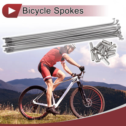 14G Bicycle Spokes 149mm 304 Stainless Steel Set for Bike Wheels (2–3)