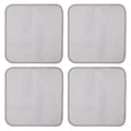 48 Pack Microfiber Dish Cloths for Kitchen Cleaning 30x30 cm Gray