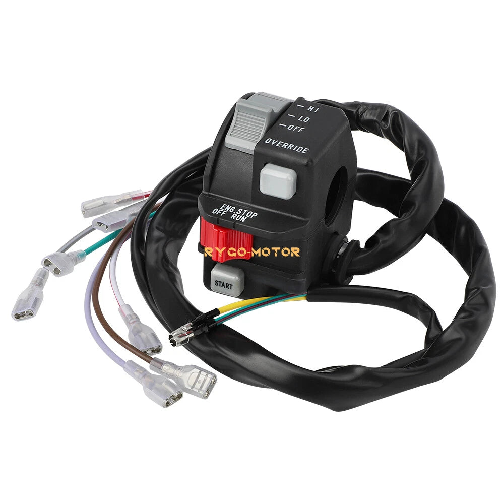 Handlebar Switch On Off Headlight Override for Polaris Scrambler 300 400 (1995–2002)