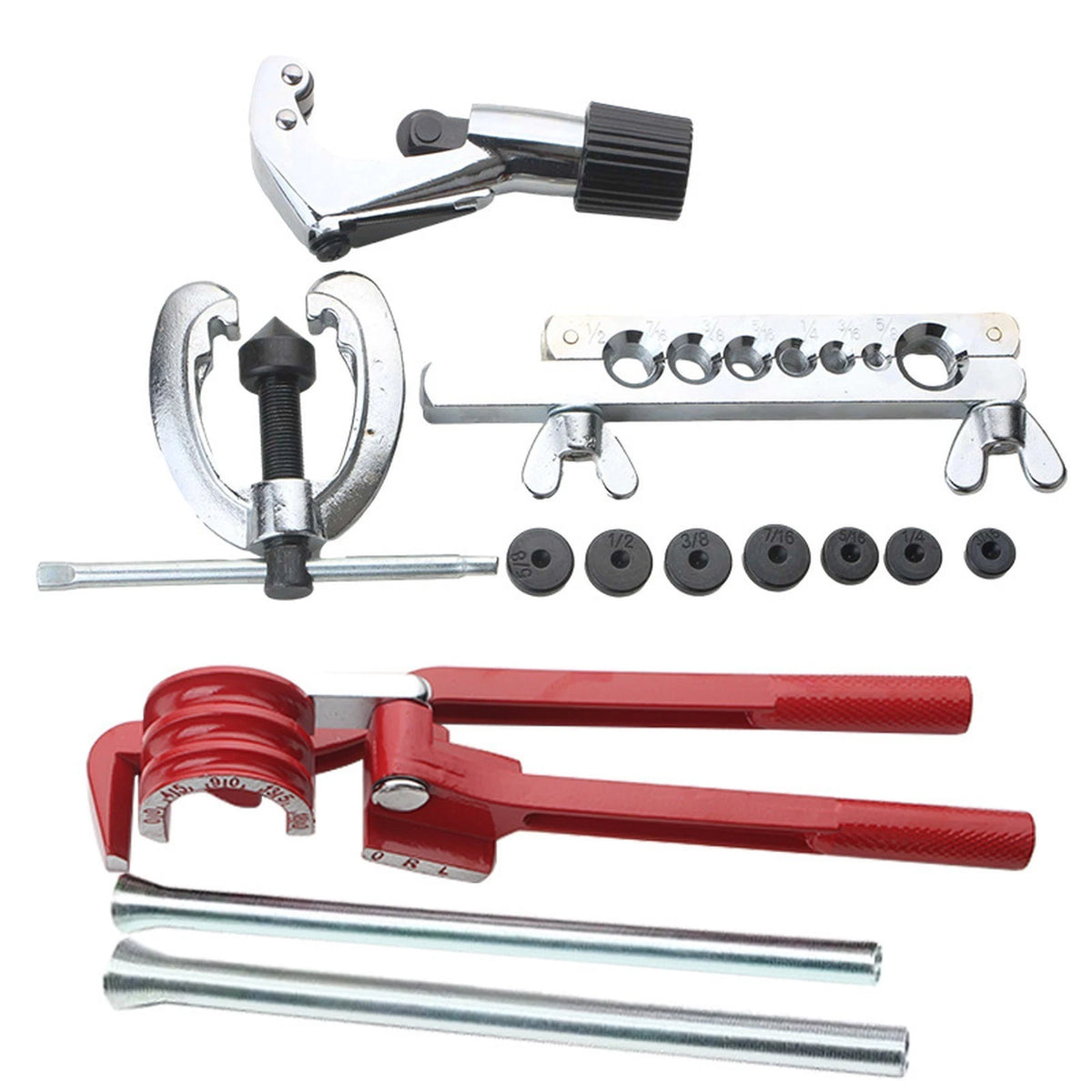 Flaring Tool for AC Units (3/16 to 5/8 Inch Copper Tubes)