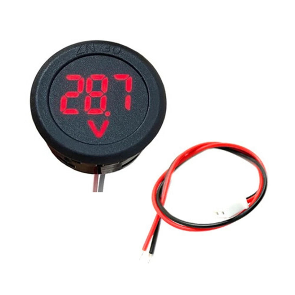 Digital LED Voltmeter for Car Battery DC 4V to 100V
