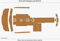 EVA Foam Teak Deck Floor for Mastercraft NXT22 (2015–2019)
