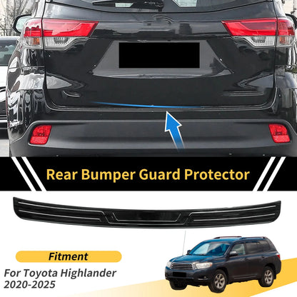 Bumper Guards for Toyota Highlander (2020–2025) Titanium Tone 1 Piece
