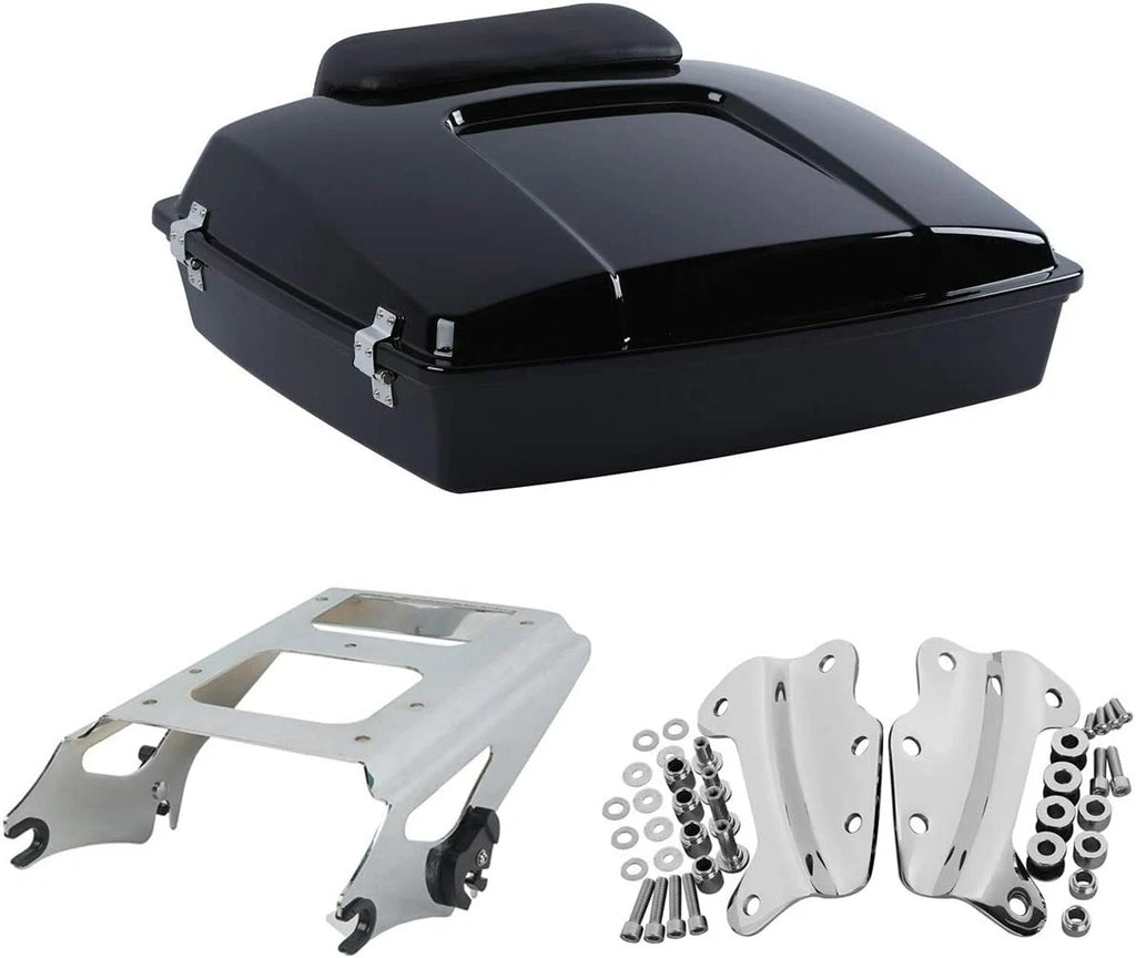 4 Point Docking Hardware & Trunk Backrest for Harley Touring (2009–2013)