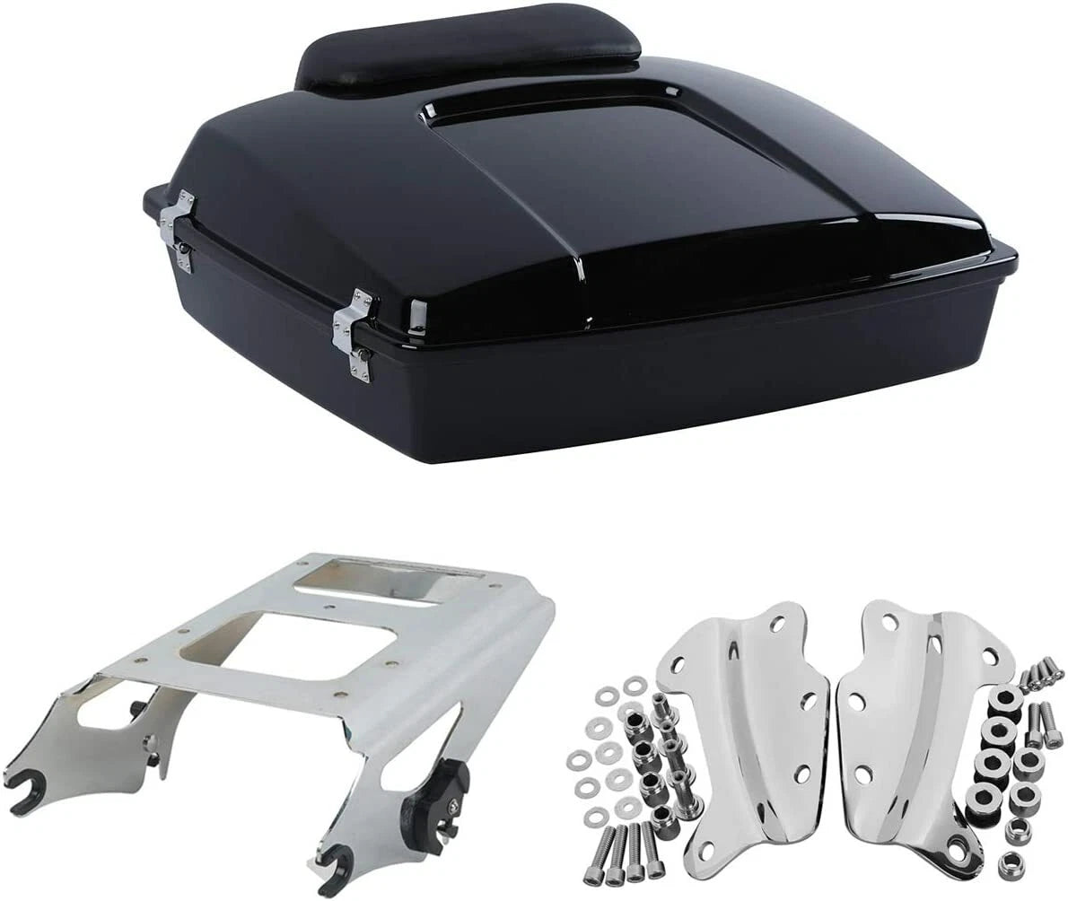 4 Point Docking Hardware & Trunk Backrest for Harley Touring (2009–2013)