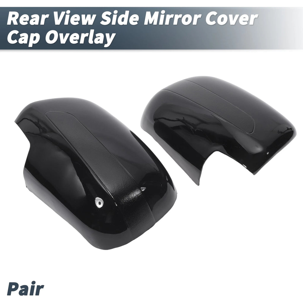 Rearview Mirror Cover Overlay Gloss Black for Lexus RX350 RX330 (2003–2009)