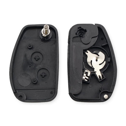 2Button Remote Control Key Housing VAC102 for Renault Logan Duster Nissan Almera (2010–2023)