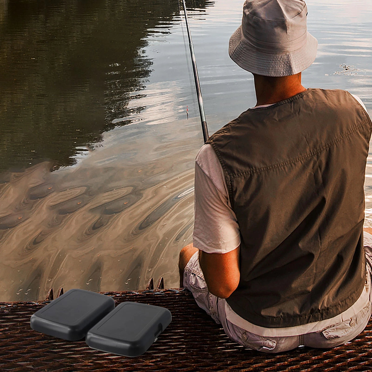 Lightweight Doublesided Fishing Box Foam Insert for Pocket Sized Flies