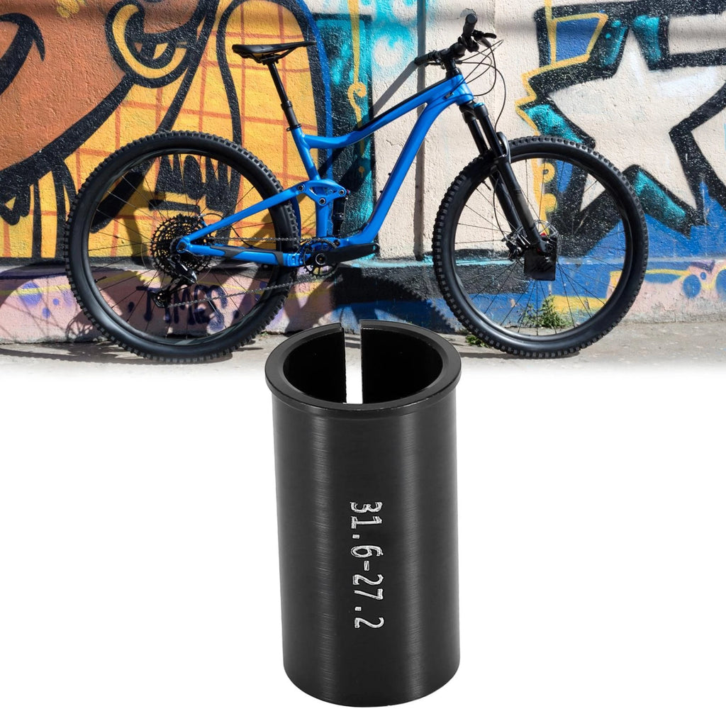Bicycle Seat Post Adapter 27.2 31.6mm Replacement Sleeve for Universal Use (All)