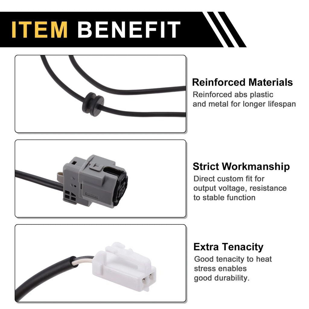 ABS Wheel Speed Sensor Right Rear Replacement for Toyota Prius (2012–2015)