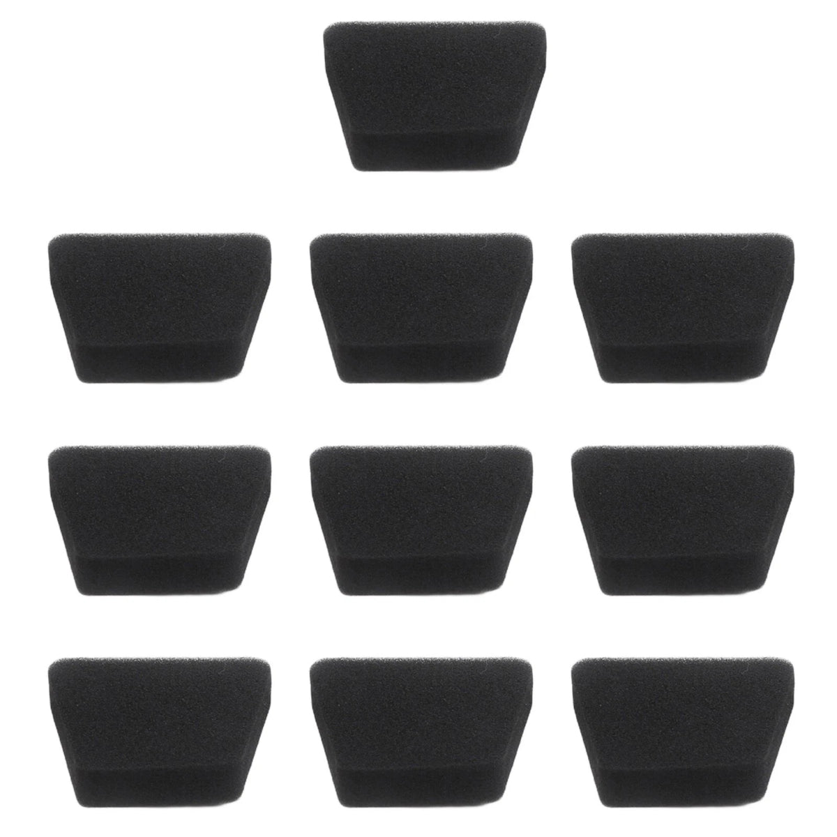 Set of 10 Foam Air Filters for Poulan Chainsaws (1900–2050)