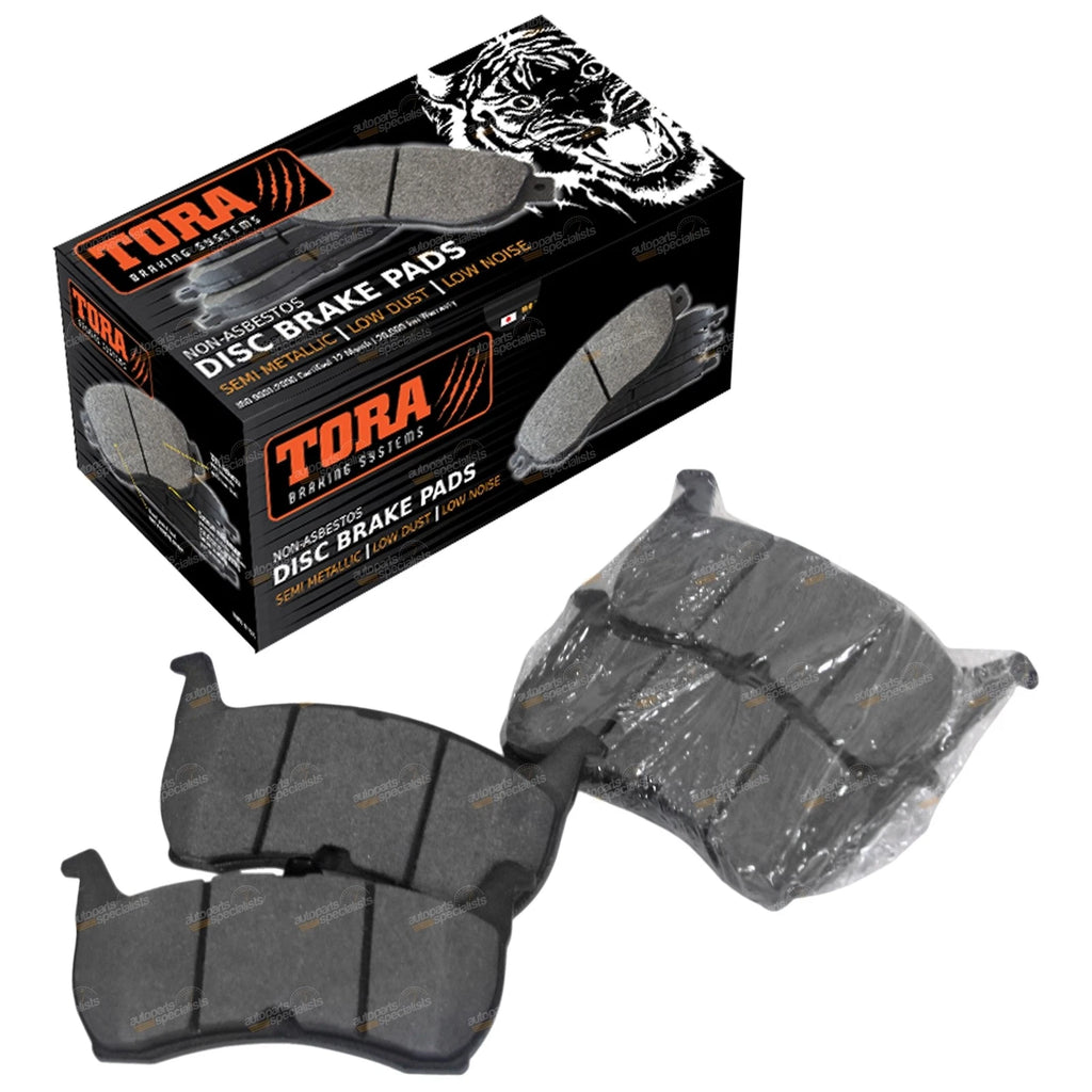 2 Front Disc Rotors + Brake Pads for Falcon AU (1998–2000)