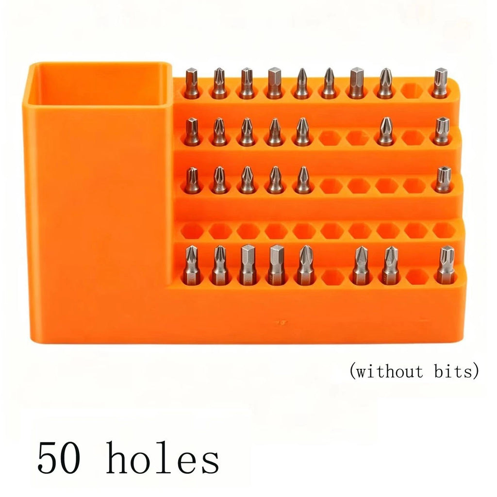 Wall Mounted Heavy Duty Pegboard Organizer for Tool Storage (50 Holes)