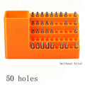 Wall Mounted Heavy Duty Pegboard Organizer for Tool Storage (50 Holes)