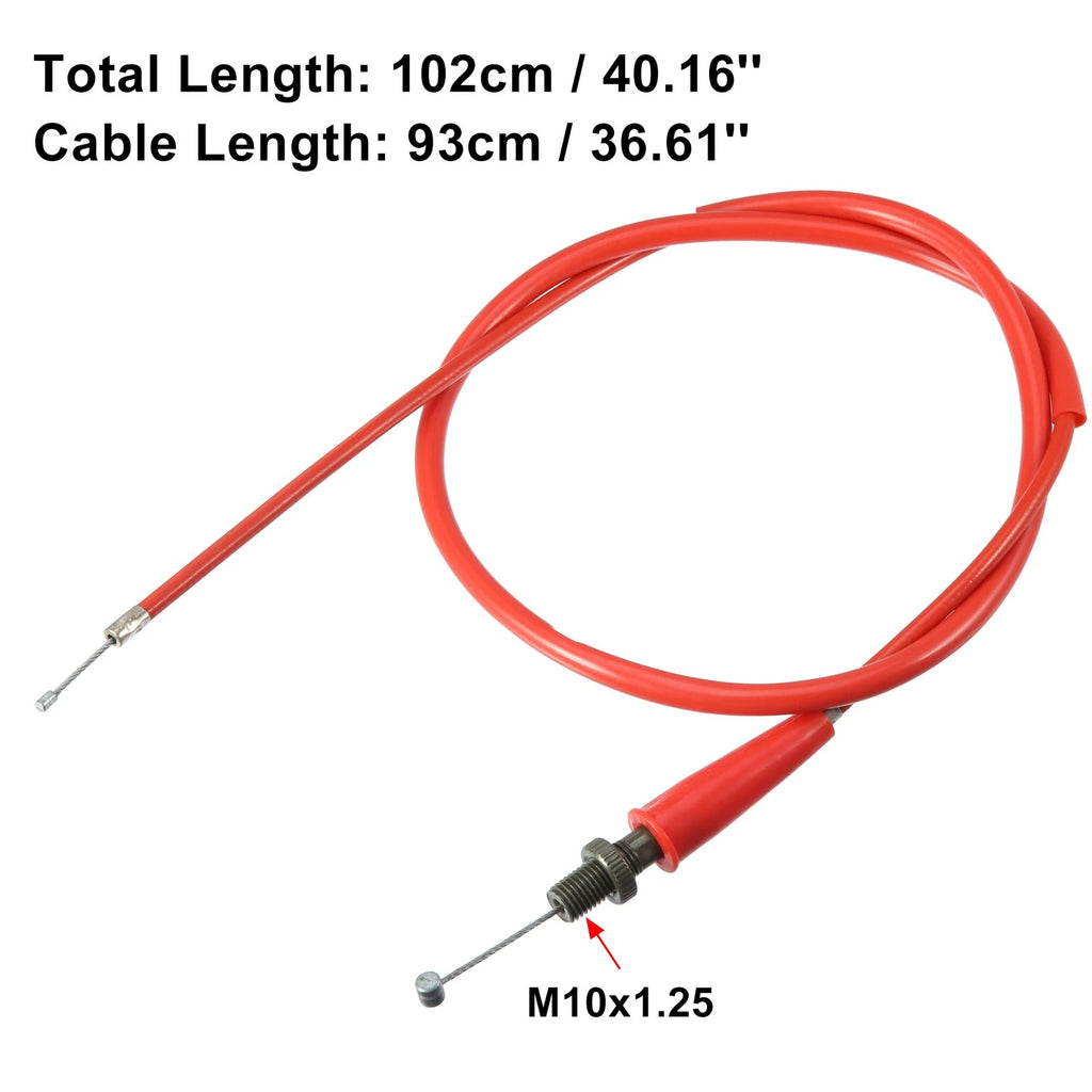 Throttle Cable Replacement for 50cc 70cc 90cc 110cc ATV Bike (Red) (2024–2024)