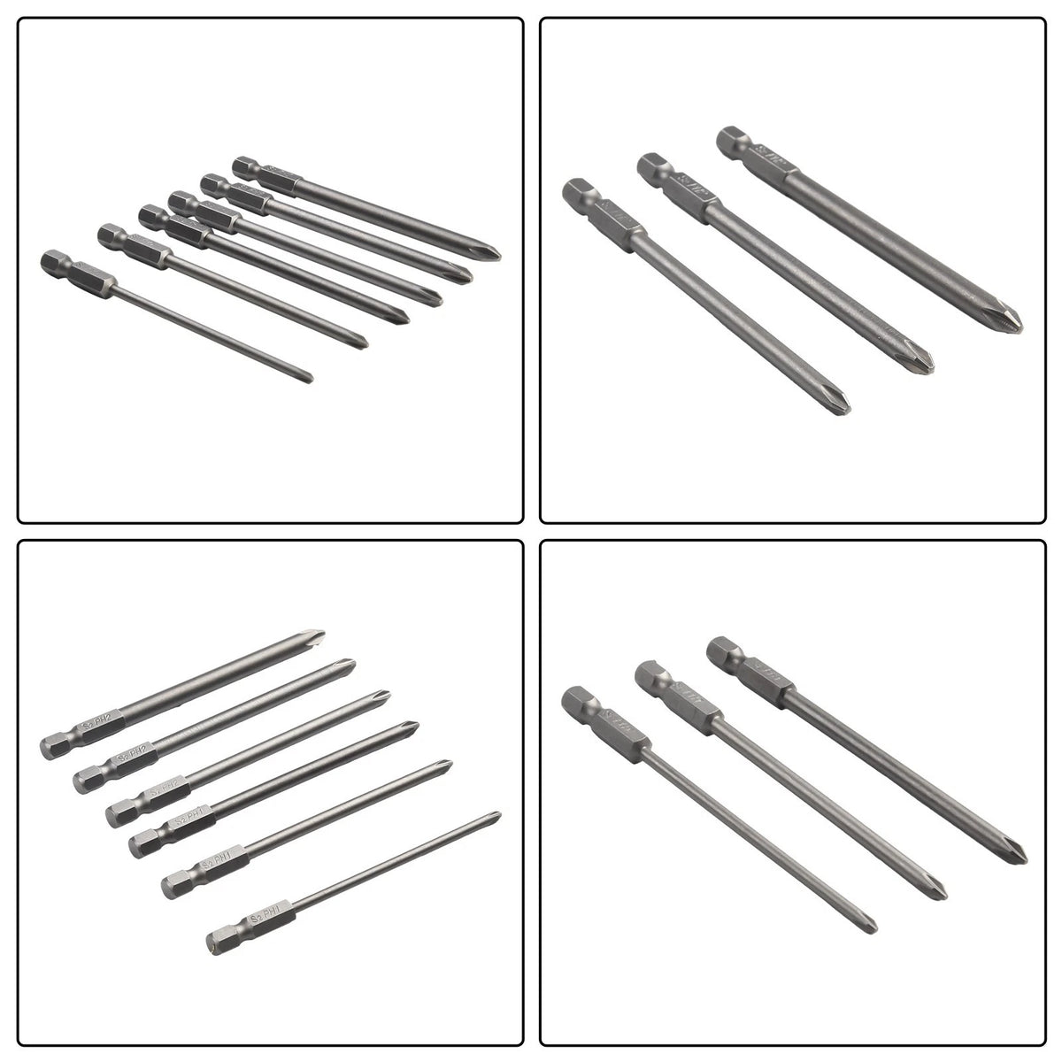 1/4 Inch Magnetic Hex Screwdriver Bit for (100mm Long)