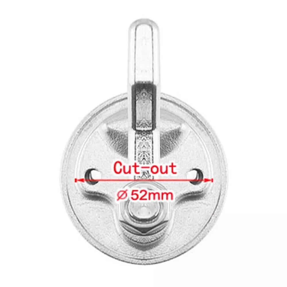 Boat Hatch Latch with Turning Lift Handle and Locking Mechanism