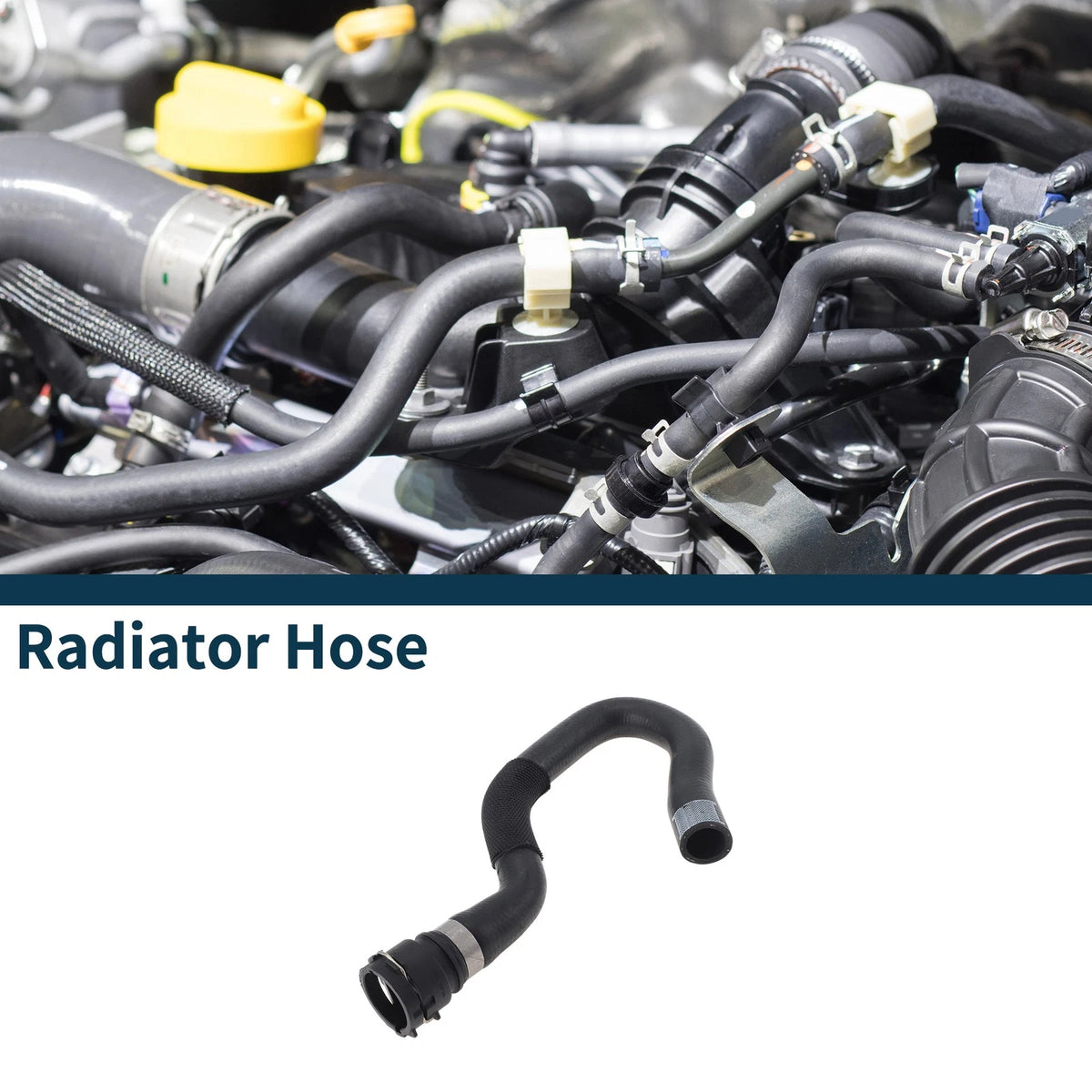 Radiator Hose Replacement for Audi A5 (2014–2022) Rubber Heater Hose
