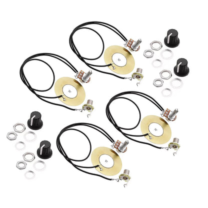 4Pcs 50MM Piezo Transducer Pickup for Guitar Violin