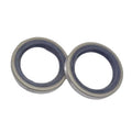2X Propeller Shaft Oil Seal for Johnson Evinrude OMC (330137, 777519, 18-2001, 802299A1)