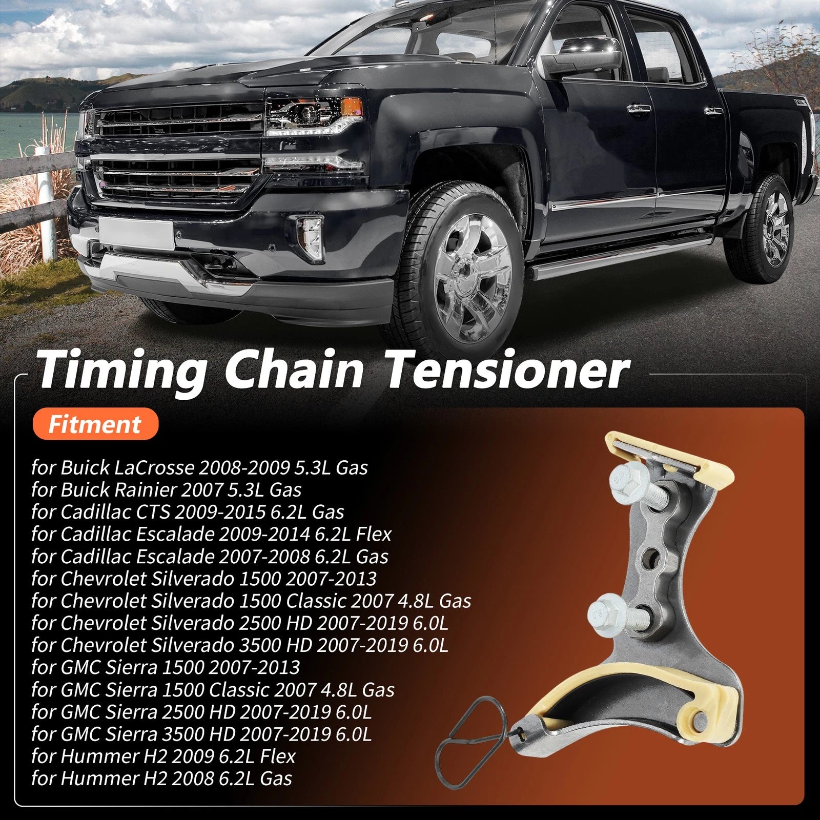 Engine Timing Chain Tensioner Replacement for Chevrolet Tahoe (2007–2014)