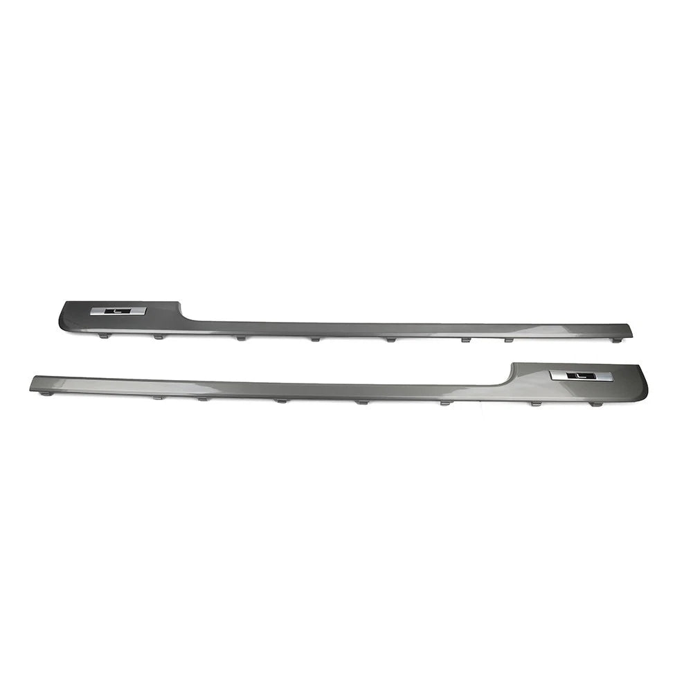 Set of 2 Front Door Panel Molding Trim for Land Rover Range Rover (2013–2022) Grey