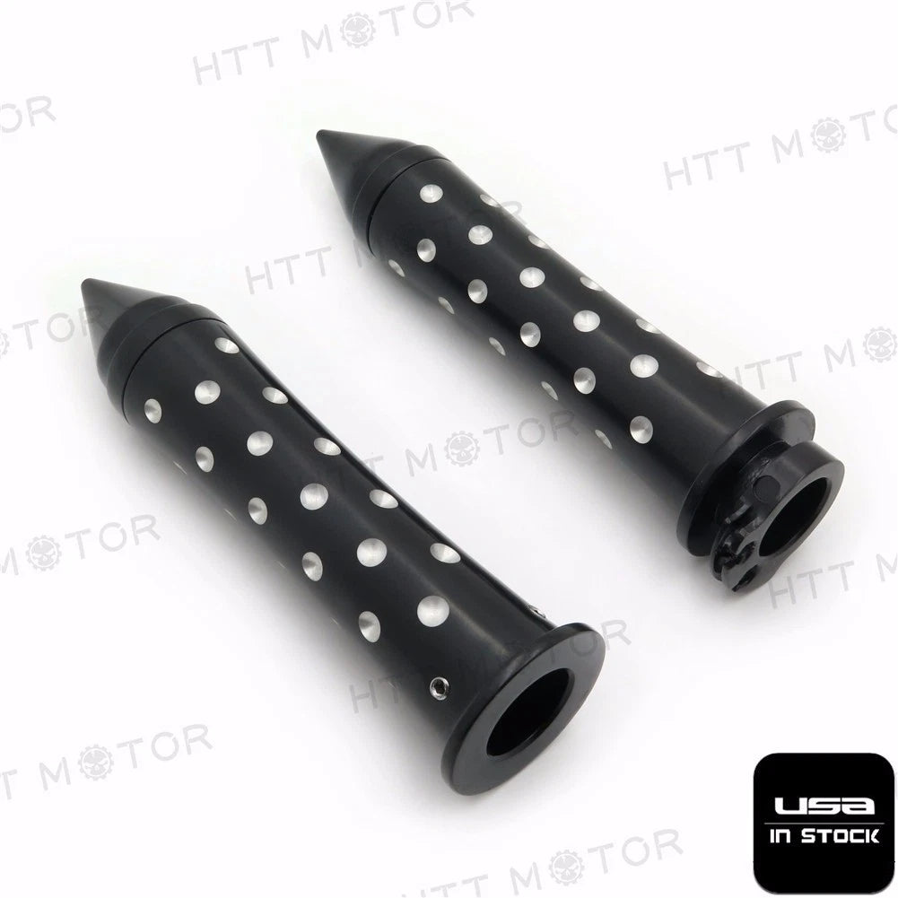 Spike Handlebar Grips for Honda Suzuki Yamaha Kawasaki (7/8")