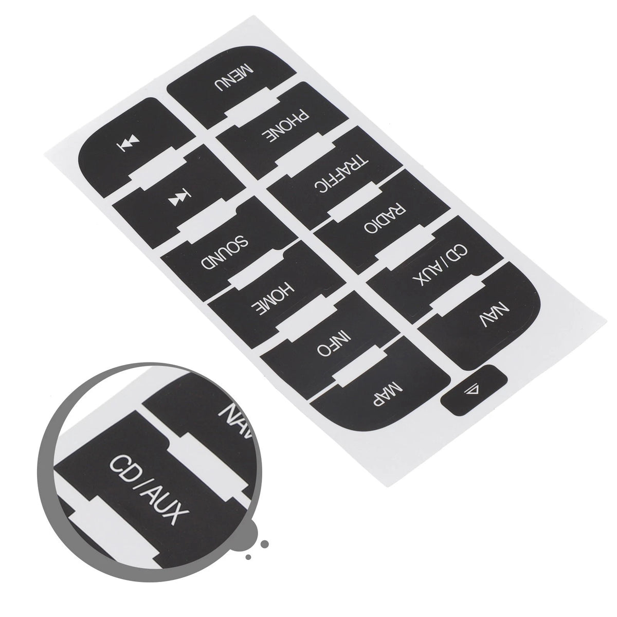 Firmly sticking stickers for efficient For FORD For SMax 2011 button repairs