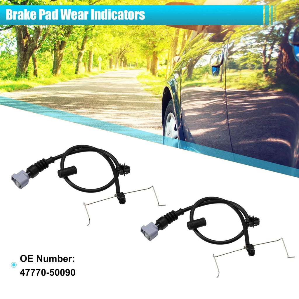 2pc Brake Pad Wear Sensor Front for Lexus LS460 LS600h (2007–2016)