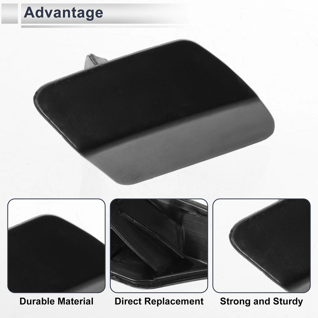 Headlight Washer Nozzle Cover Cap for BMW 320i (Unpainted)