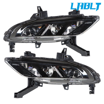 Set of 2 Front Fog Light Lamps Assembly for Nissan Maxima (2016–2019)