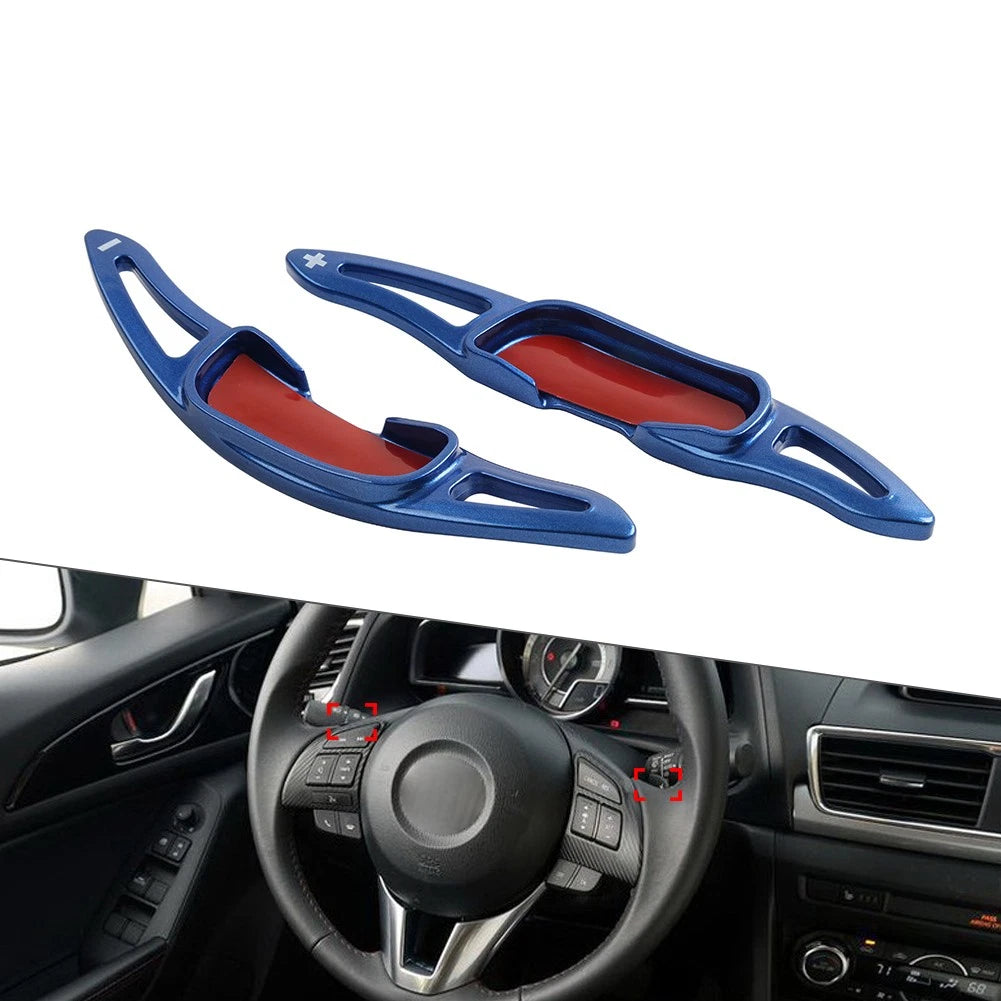 Steering Wheel Shifter Paddle Extension For Mazda 3 6 CX-3 CX-4 CX-5
