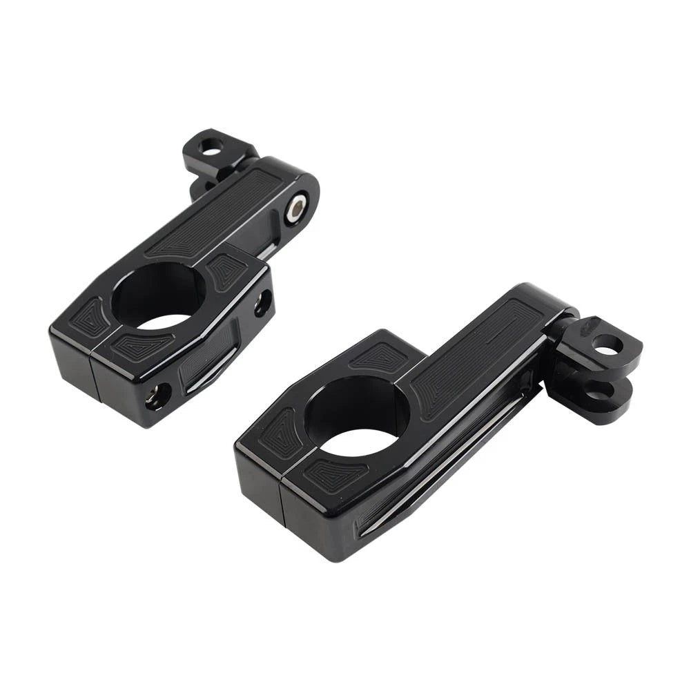 Crash Bar Mount FootPeg Rest Clamp Bracket for Harley 32MM Engine Guard