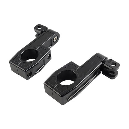 Crash Bar Mount FootPeg Rest Clamp Bracket for Harley 32MM Engine Guard