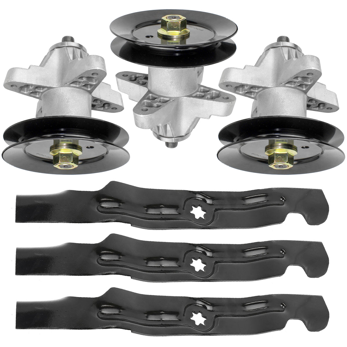 Spindle and Blade Replacement Kit for Cub Cadet SLT 1550 SLTX 1050 (2011–2024)