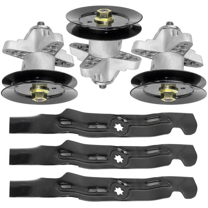 Spindle and Blade Replacement Kit for Cub Cadet SLT 1550 SLTX 1050 (2011–2024)
