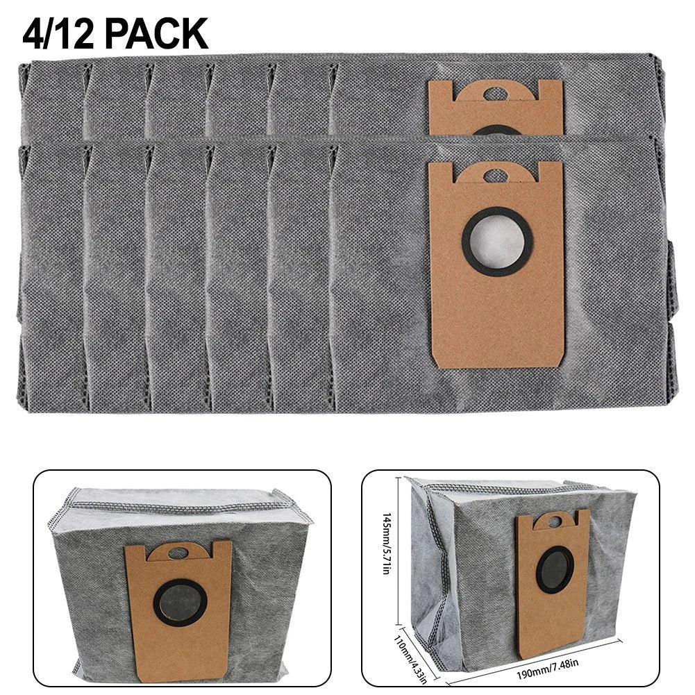 12 Pack Dust Bags for Eufy Clean LR30 Hybrid Plus