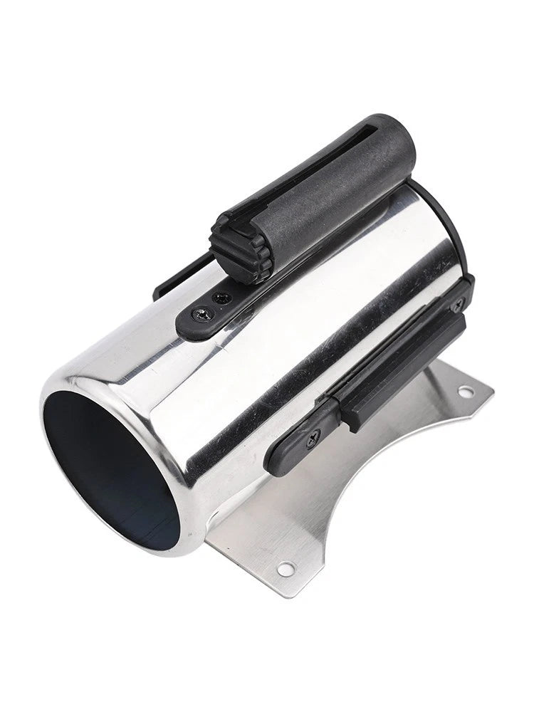 Stainless Steel Retractable Queue Barrier Strip for Universal Use (1pc)