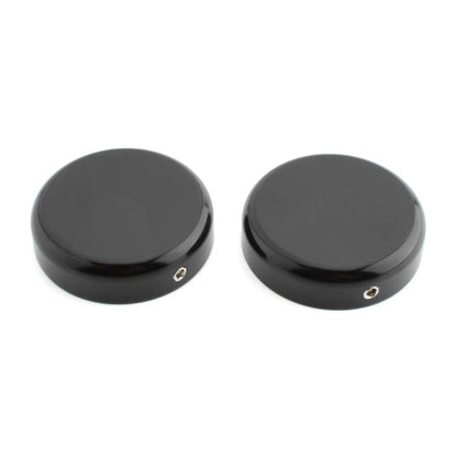 Upper Fork Steerer Cover Caps for Harley X48 (2016–2022) Black Aluminum