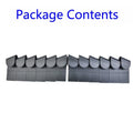 12pcs Pot Cover Storage Organizer Rack Wall Mount Holder Kitchen Tool