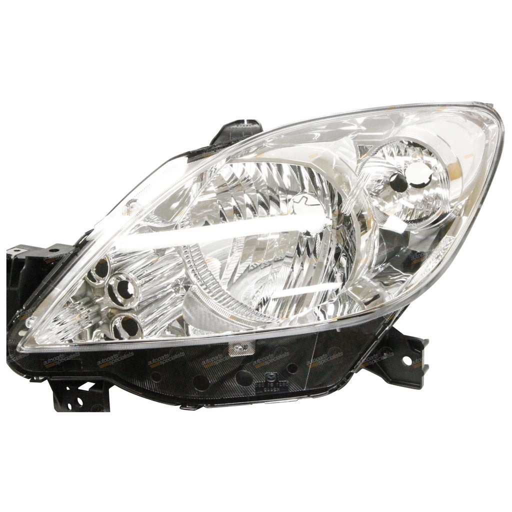 LH Headlight for Mazda 2 DY Series 2 (2005–2007)