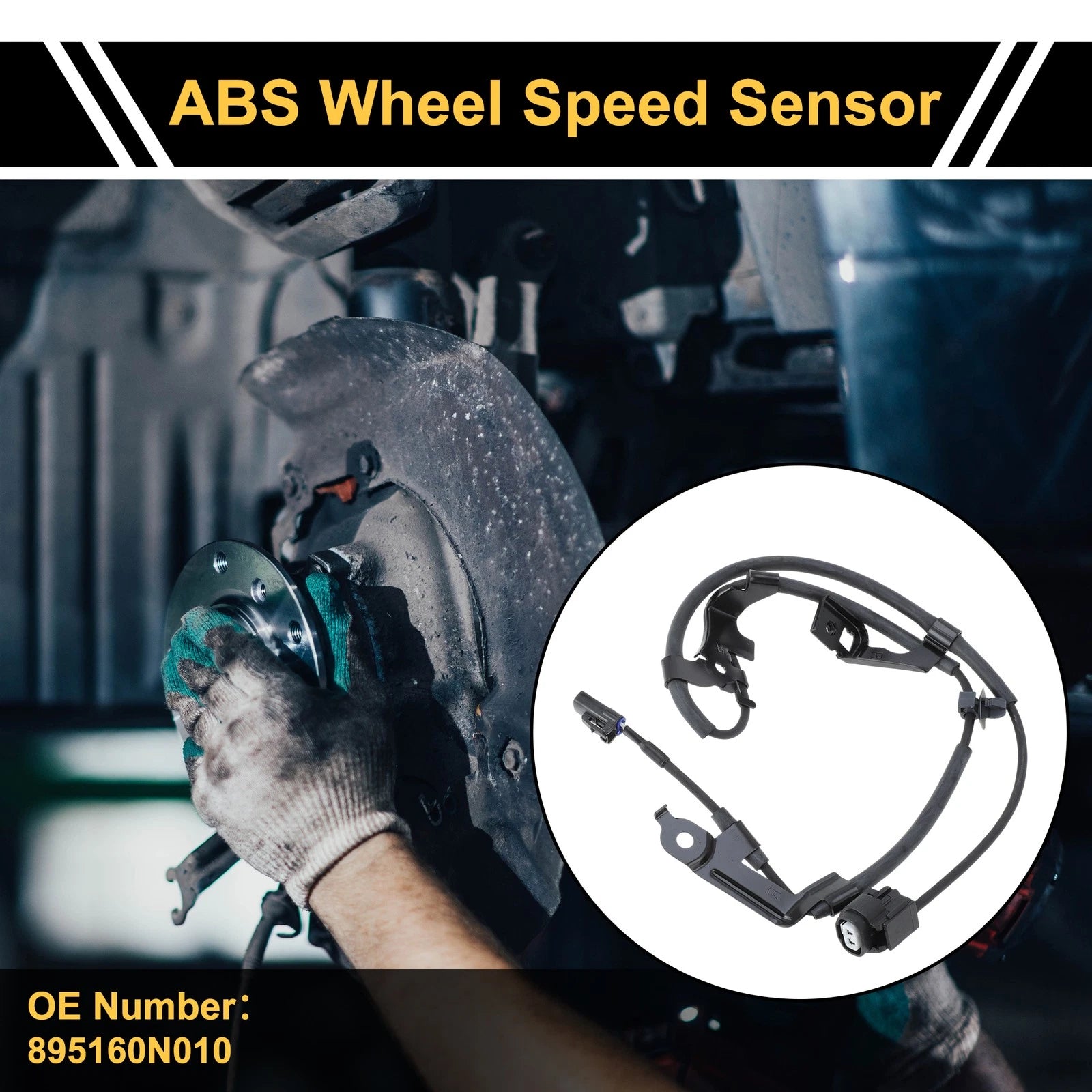 ABS Wheel Speed Sensor Replacement Front Right for Toyota Reiz (2005–2005)