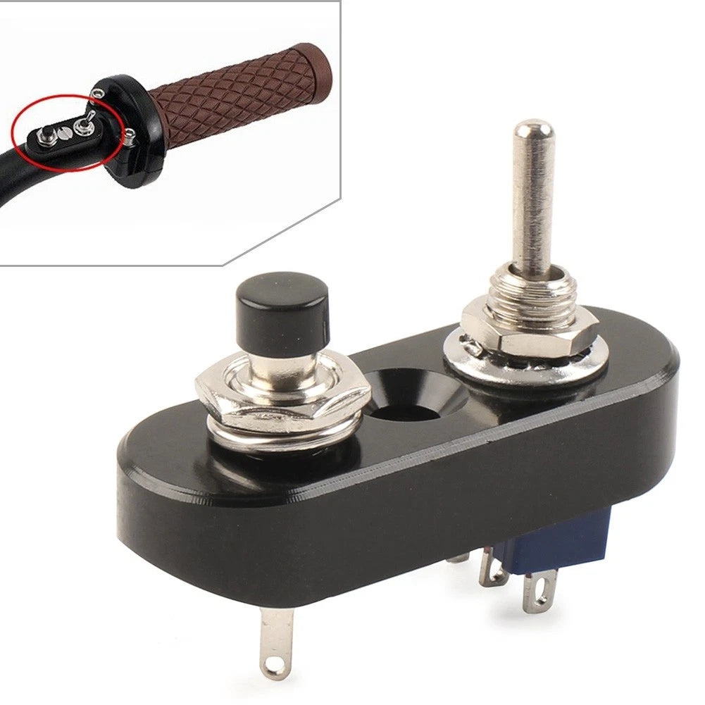 Dual Toggle Switch for Handlebar (Fit Horn Headlight)
