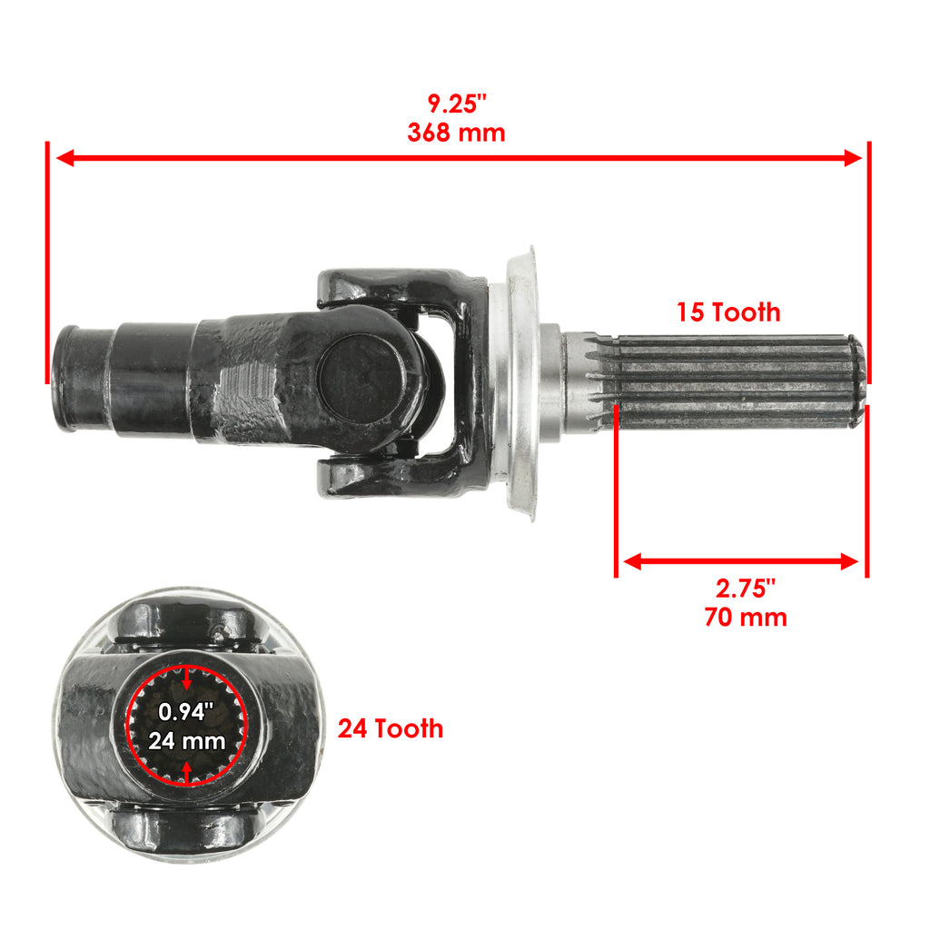 Rear Axle Drive Shaft Inside Replacement for Kawasaki Mule 4000 (2018–2021)