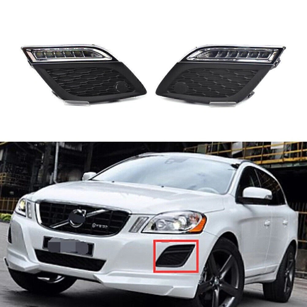White LED Fog Lamps for Volvo XC60 (2011–2013)