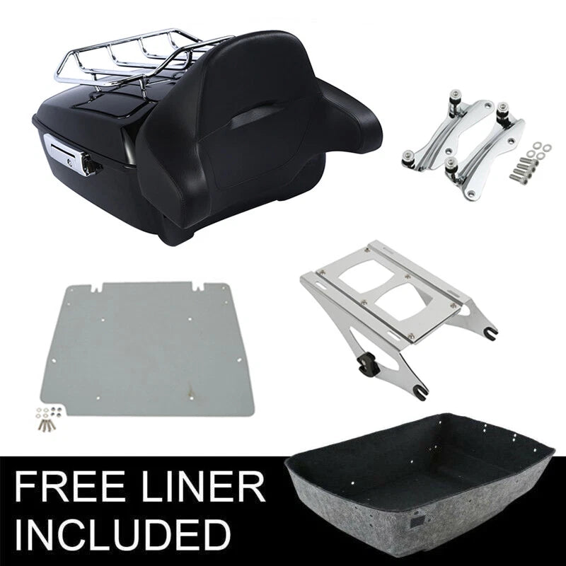 Trunk Pad Top Rack Mount Docking Kit for Harley Electra Glide (2014–2026)
