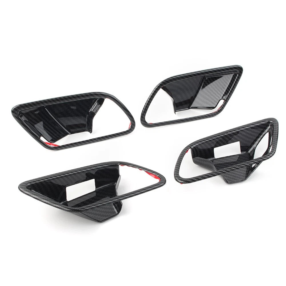 Inner Handle Bowl Covers for Mercedes-Benz A-Class W177 (LHD, Carbon Fiber)