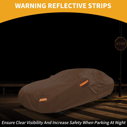 Car Cover Waterproof All Weather with Zipper for Hyundai Elantra (2011–2024)